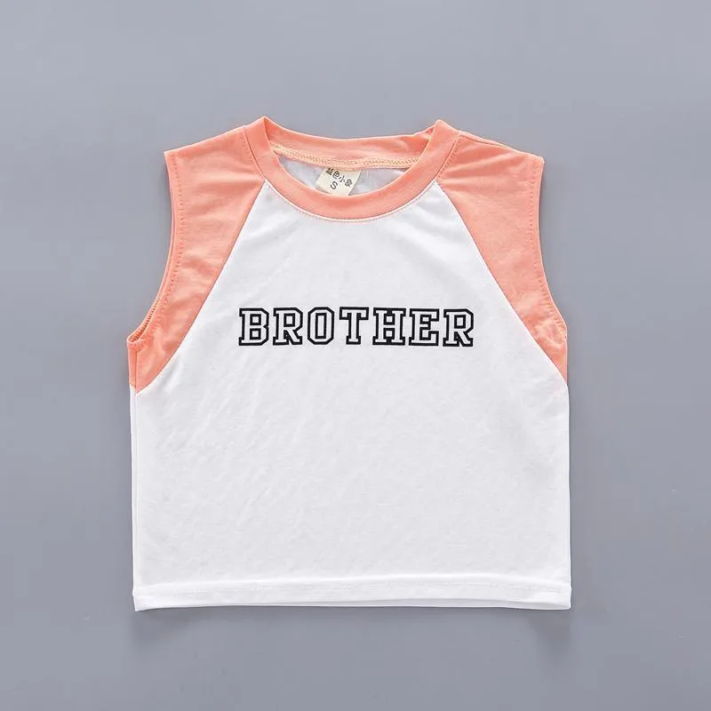 2-piece Letter Pattern T-shirt & Shorts for Toddler Girl