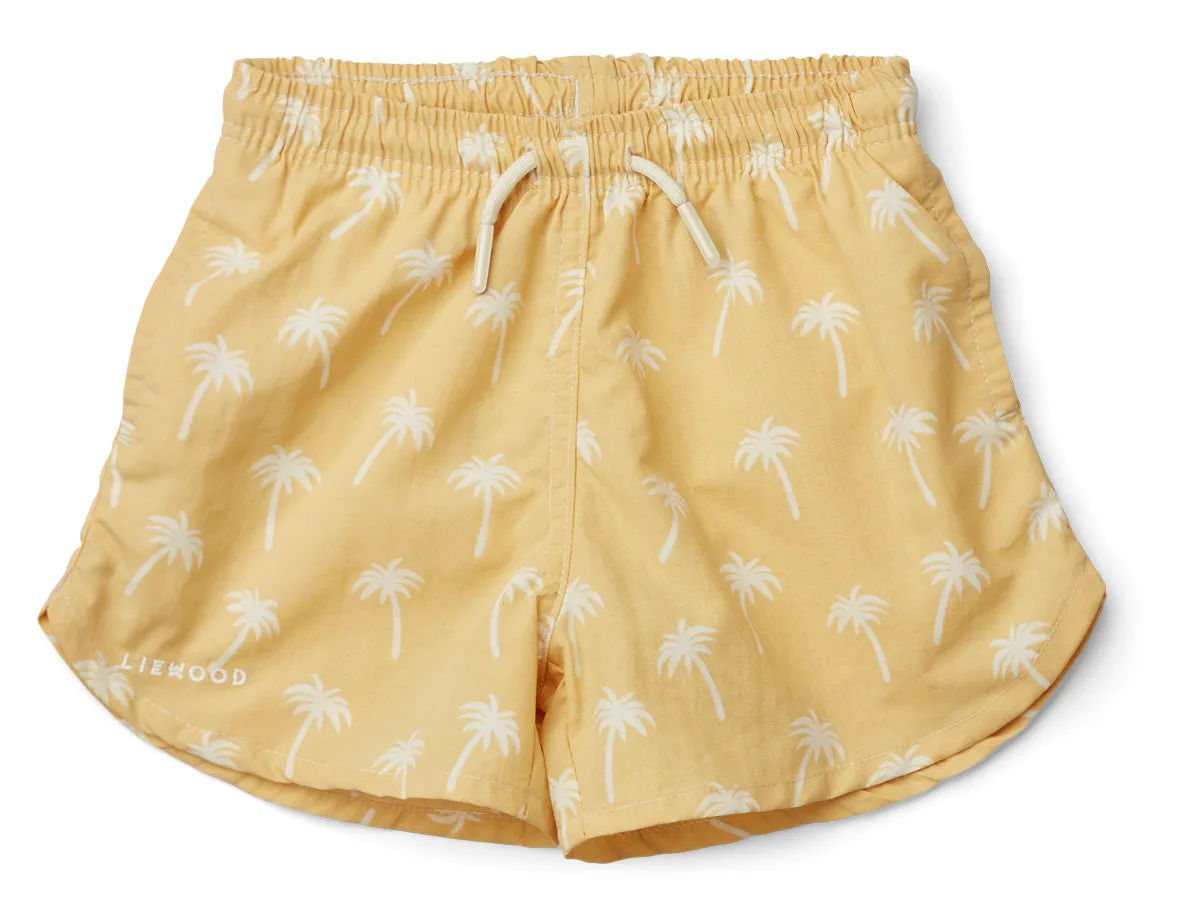 Aiden Swimshorts ''Palms / Jajoba''