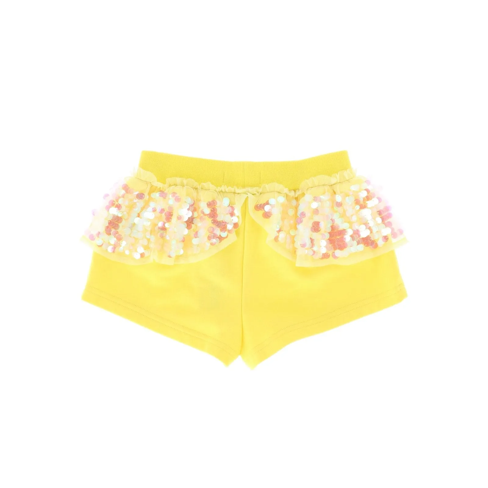 Angel's Face Girls Lindsey LEMON Color Sequin Shorts