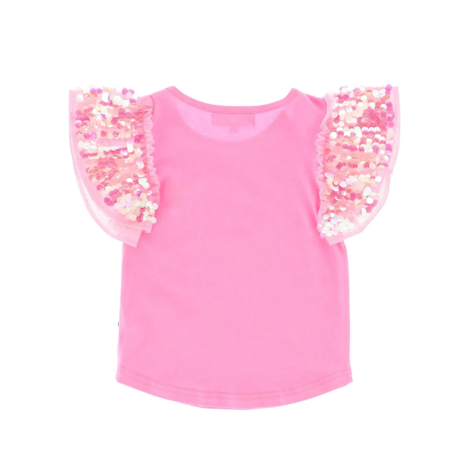 Angel's Face Girls Louise ROSE Sequin Shoulders Top