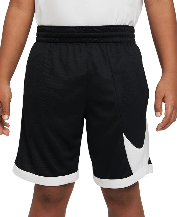 Big Boys Dri-FIT Nike Regular Fit Color Block Basketball Shorts multicolor