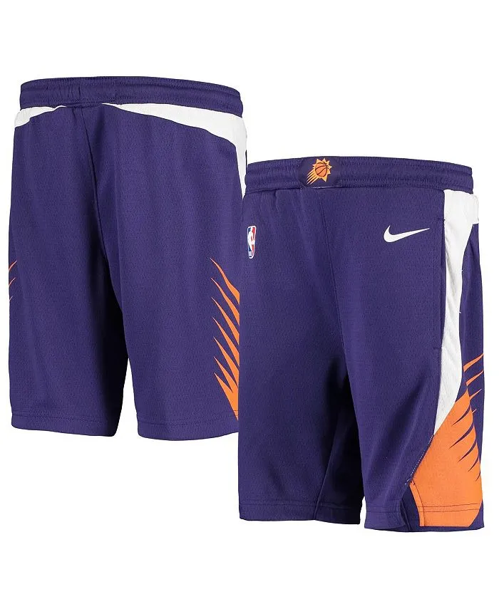 Big Boys Phoenix Suns 2020/21 Swingman Performance Purple Shorts - Icon Edition Nike Purple