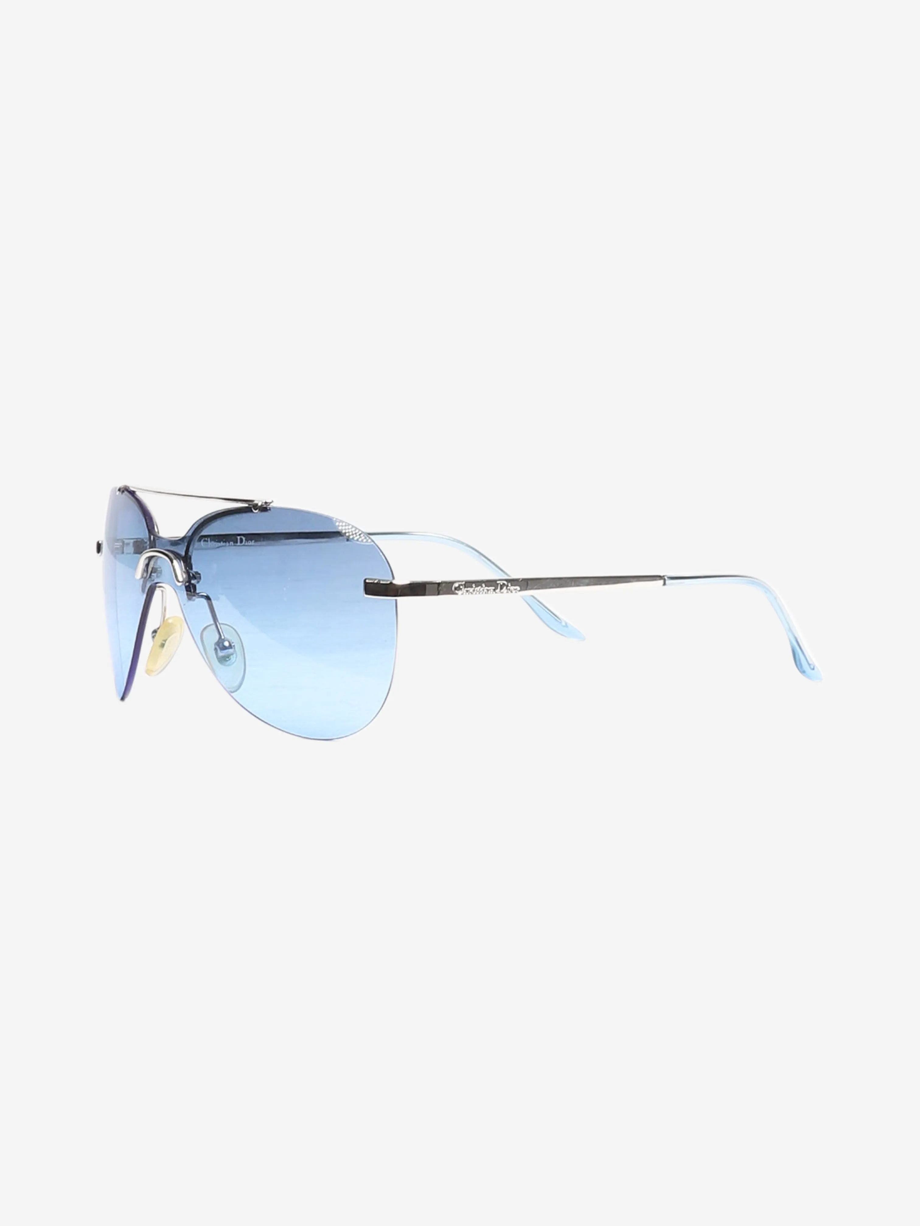 Blue aviator children's sunglasses