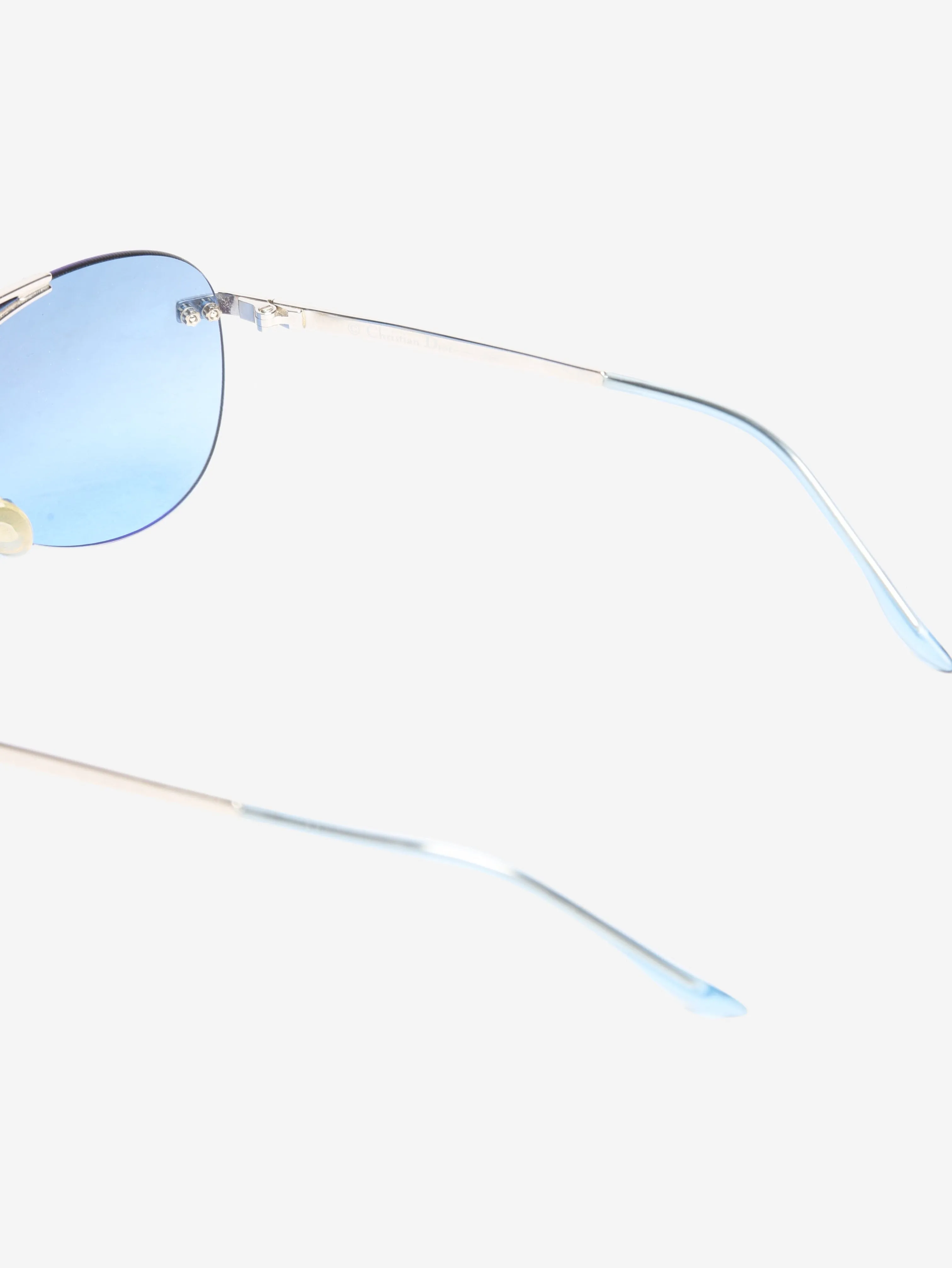 Blue aviator children's sunglasses