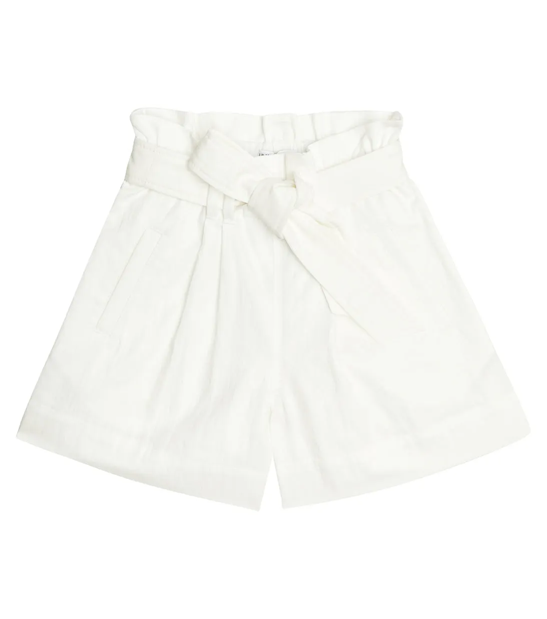 Brunello Cucinelli Cotton Blend Shorts, White