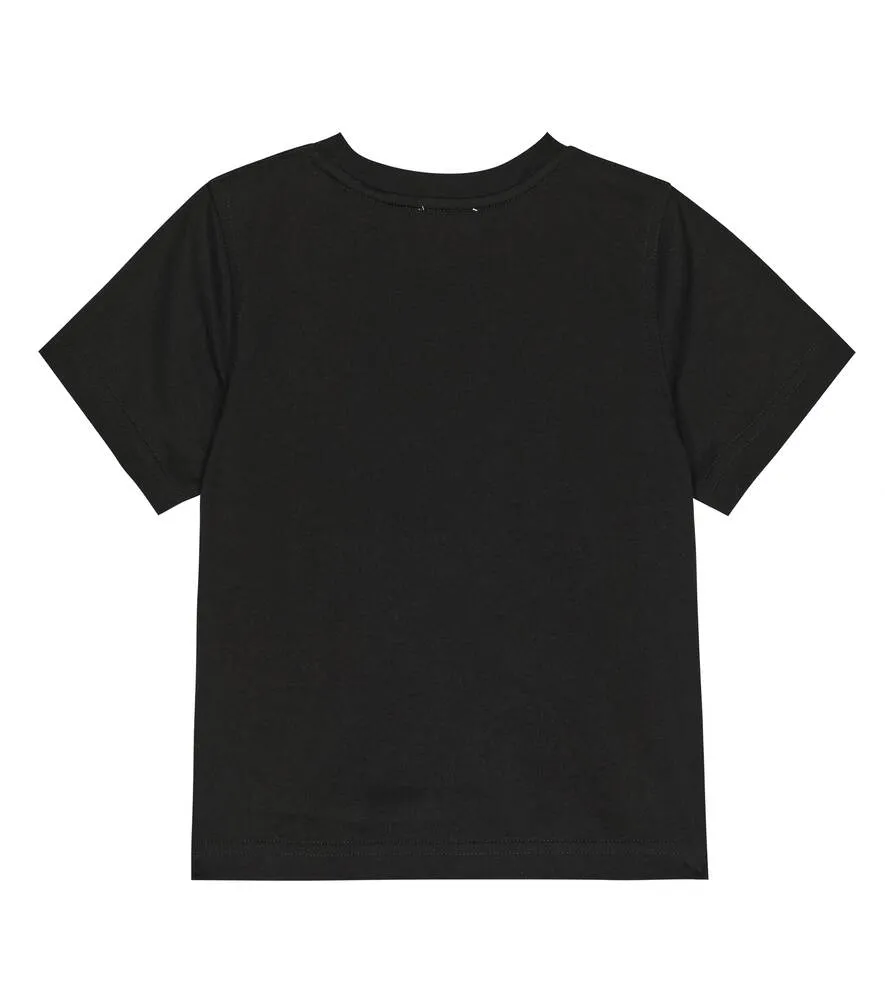 Burberry Cotton Jersey Sidney T-Shirt, Black