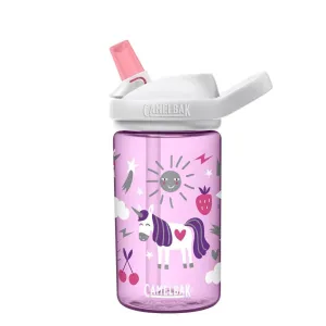 Camelbak Childrens Eddy Plastic Water Bottle 410ml Unicorn