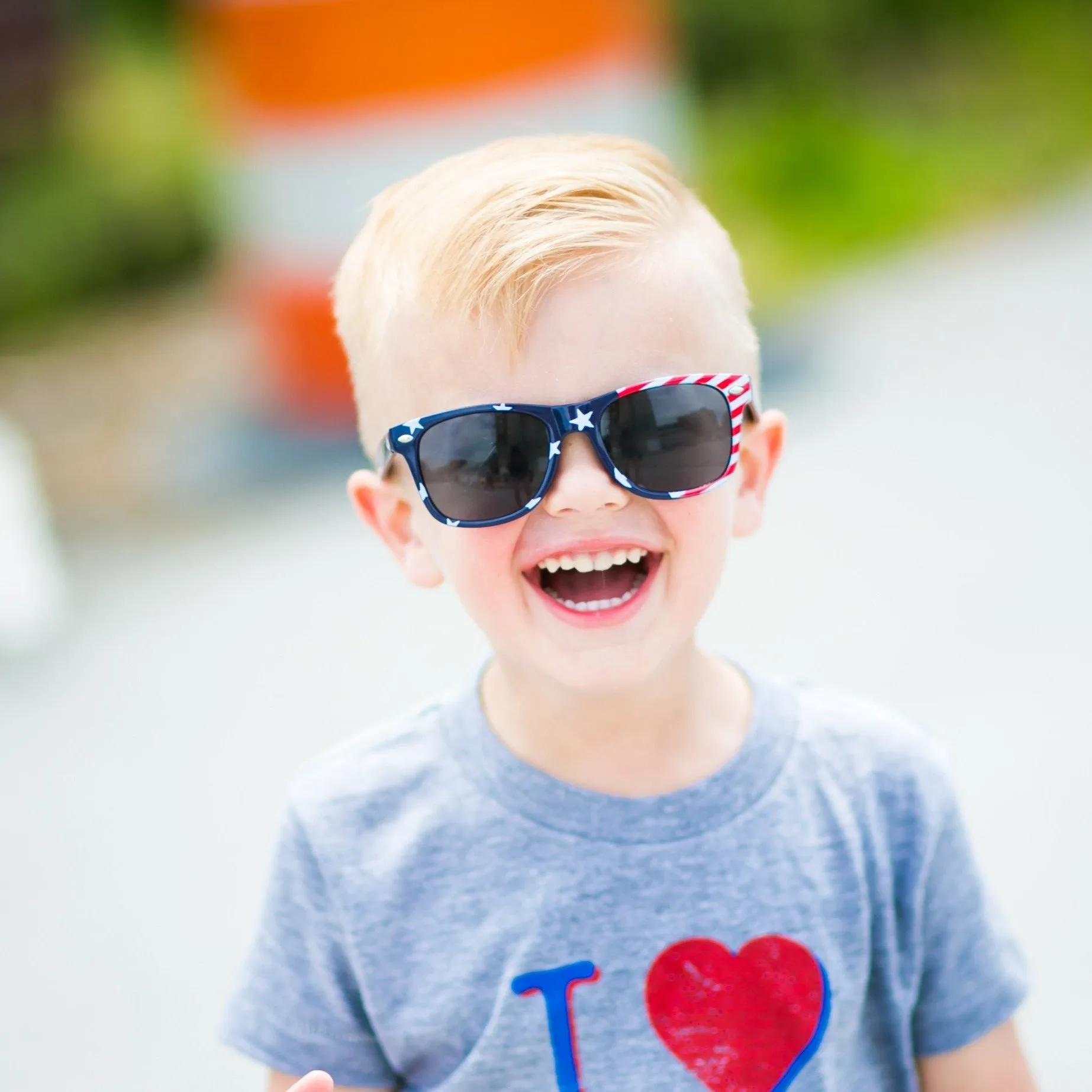 Children's American Flag Sunglasses