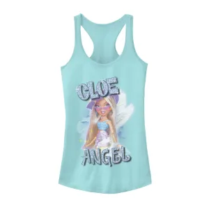 Children's Bratz Cloe Angel Tank Top with Glittery Licensed Character Portrait