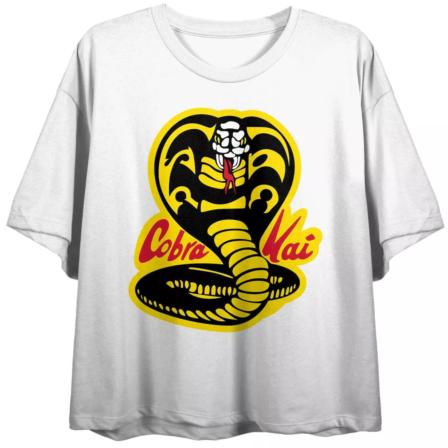 Children's Cobra Kai Cobra Licensed Character T-shirt, white