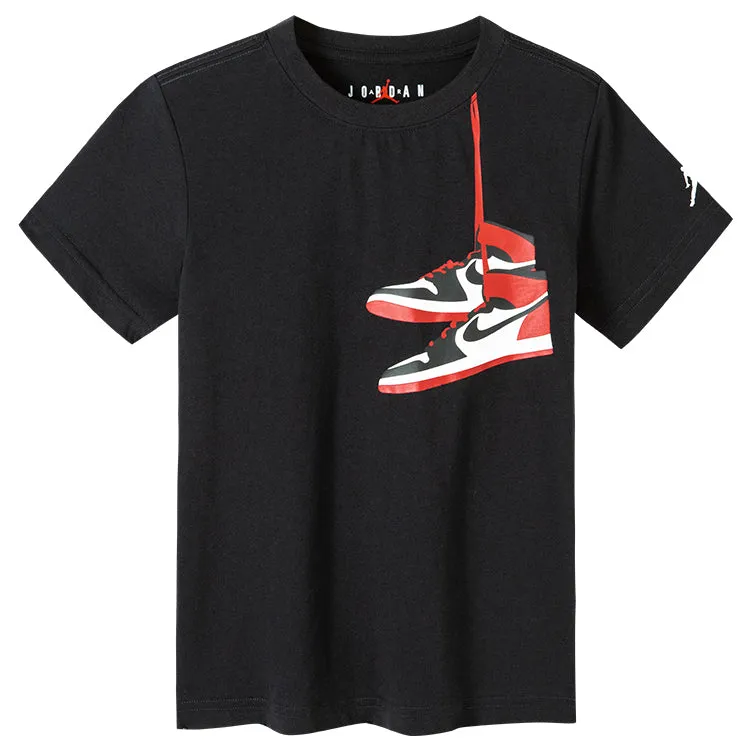 Children's Jordan T-shirt, black