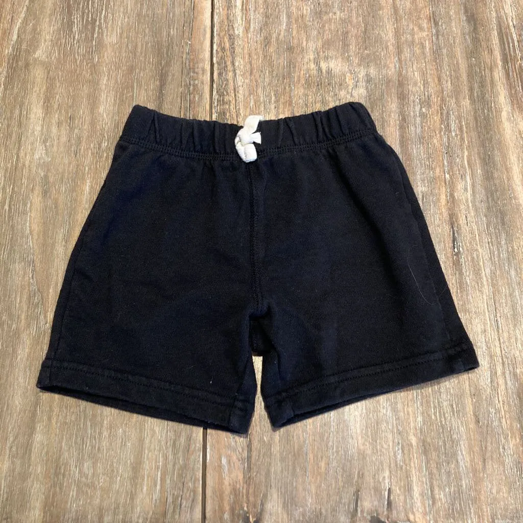 Children's Place Black Cotton Shorts 2T