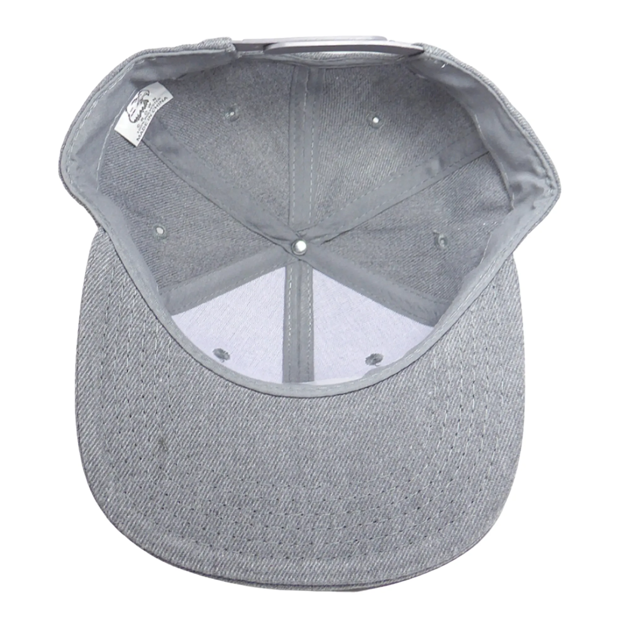 Children's SnapBack Hat in Heather Grey