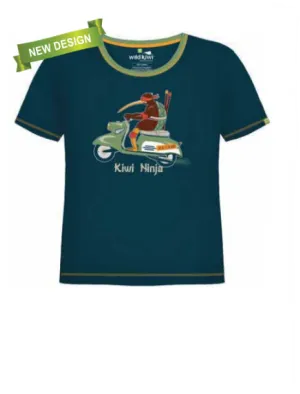 Children's T Shirt Kiwi Ninja