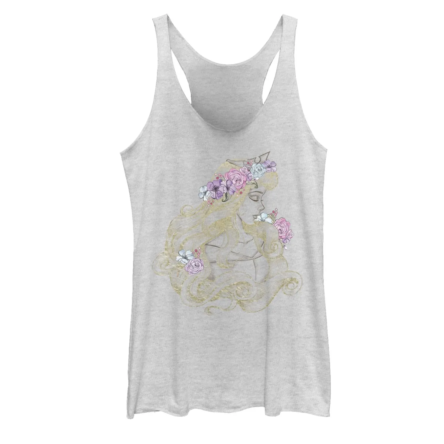 Children's Tank Top with Colorful Disney Sleeping Beauty Licensed Character