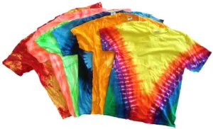 children's tie dye t-shirts Case of 72