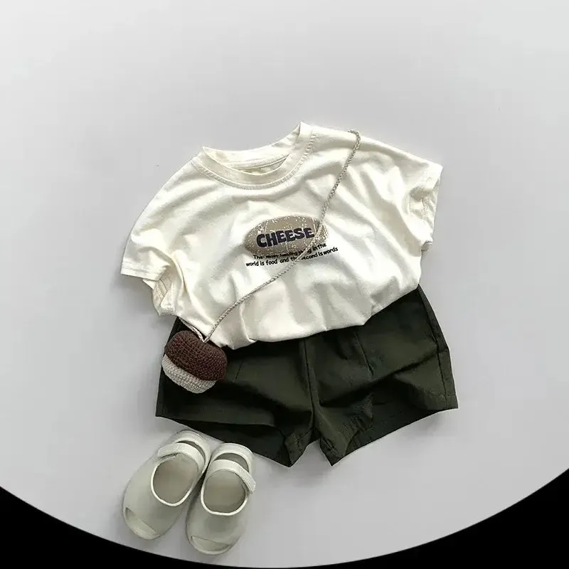 Children's Vintage Solid Shorts