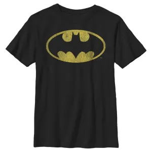 Classic Batman Graphic T-Shirt with DC Comics Logo for Boys 8-20 DC Comics