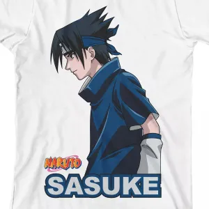 Classic Sasuke Naruto T-shirt for boys 8-20 years old Licensed Character