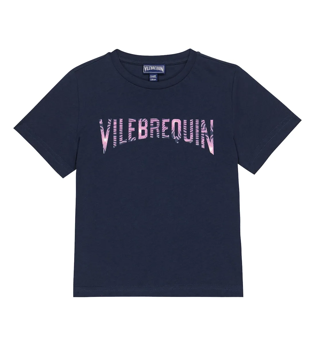 Cotton T-shirt with Tomy Vilebrequin print, multicolor