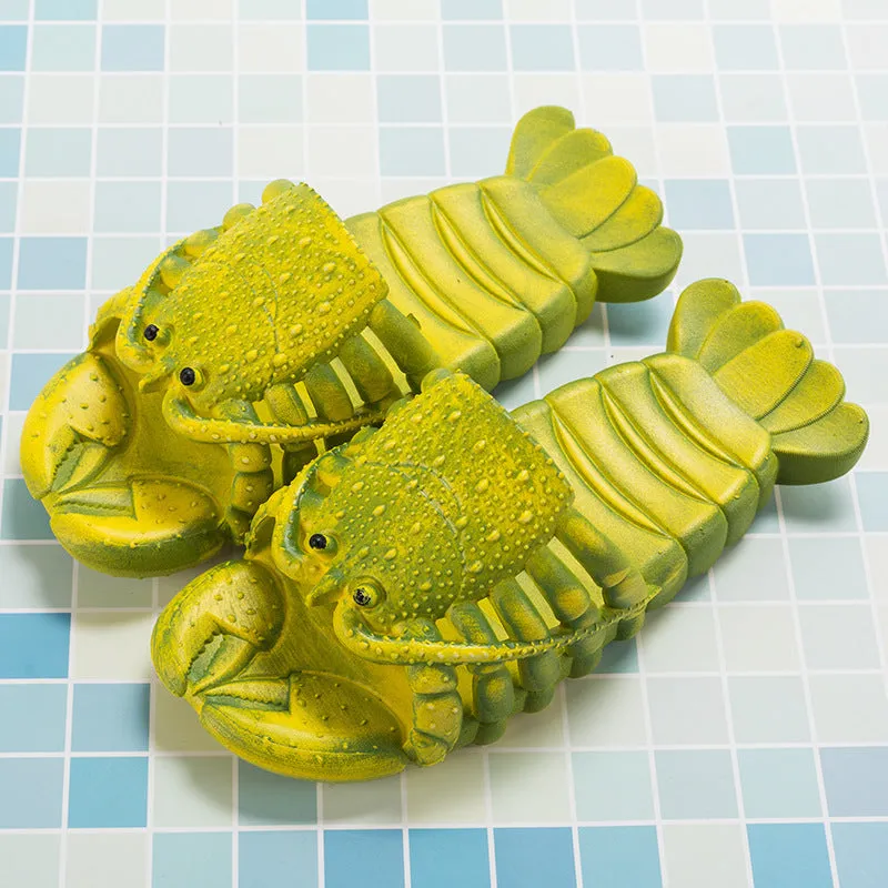 Cute Lobster Slippers for Kids, Women & Men