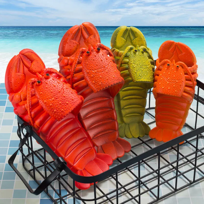 Cute Lobster Slippers for Kids, Women & Men