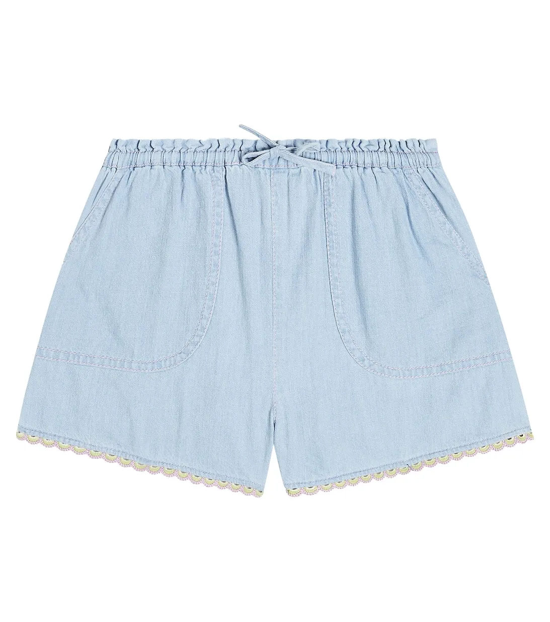 Denim shorts Halcyon Zimmermann Kids, blue