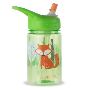 EcoVessel Splash 12oz Tritan Kids Water Bottle - Fox