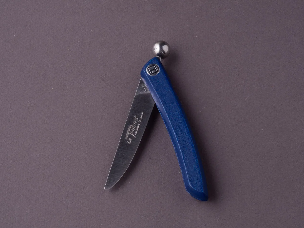 Facosa - Folding Knife - Le Thiers - 100mm Child Sphere - Blue Handle