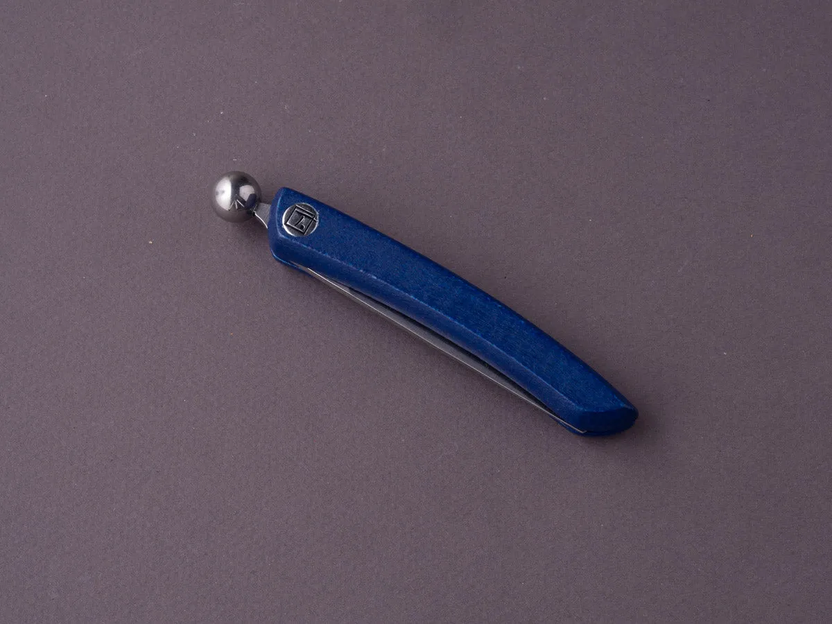 Facosa - Folding Knife - Le Thiers - 100mm Child Sphere - Blue Handle