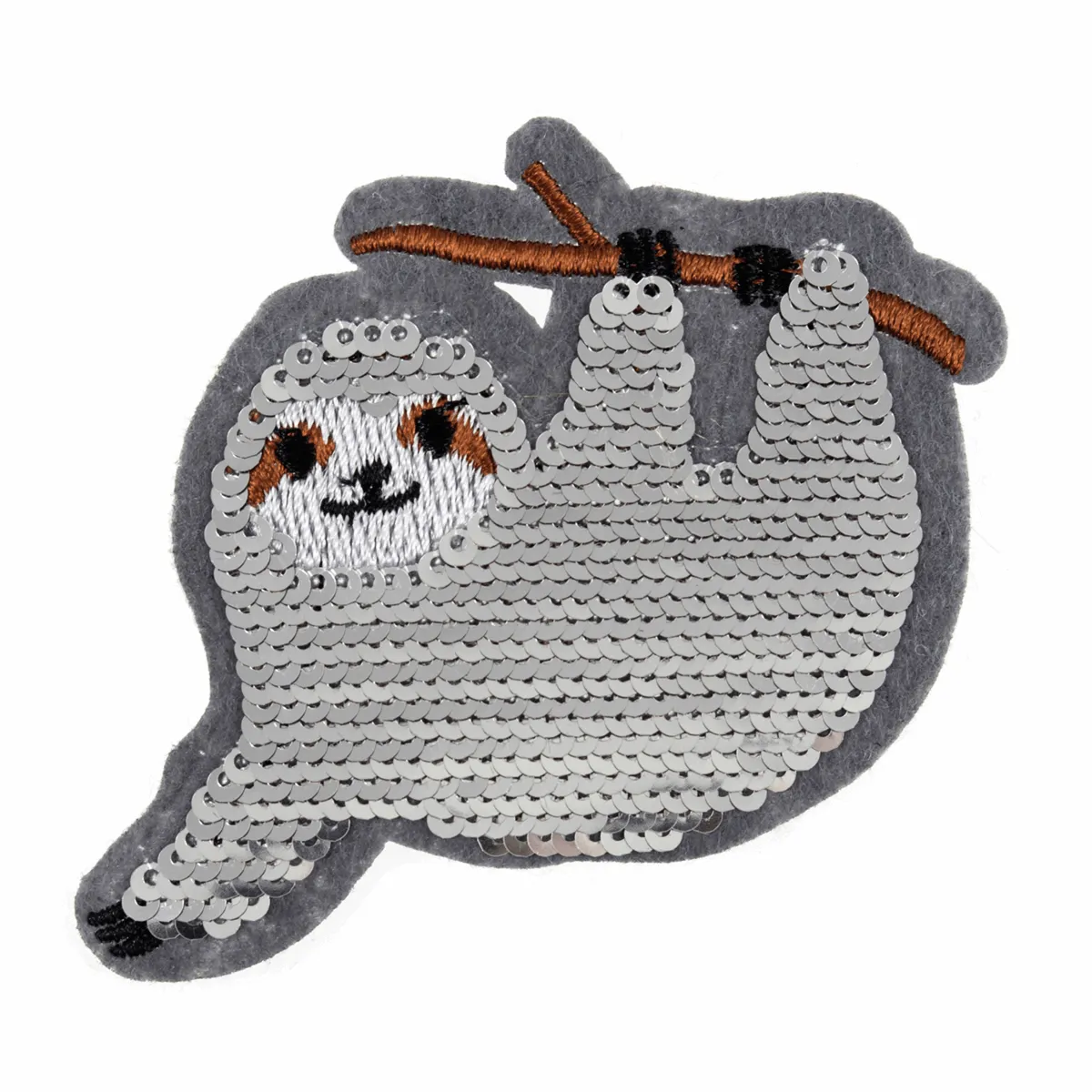 Hanging Sloth- Iron -On & Sew-On Patch