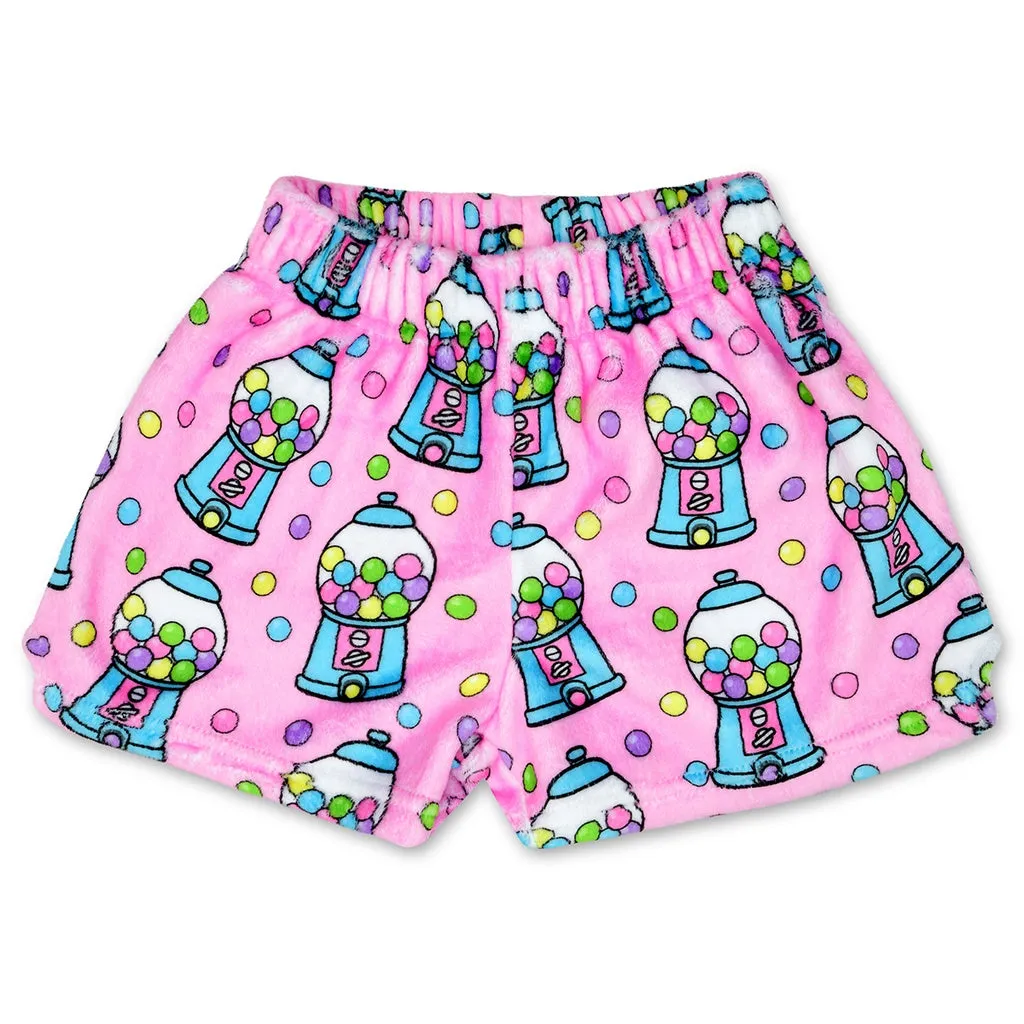 Iscream Bubblegum Fun Plush Shorts