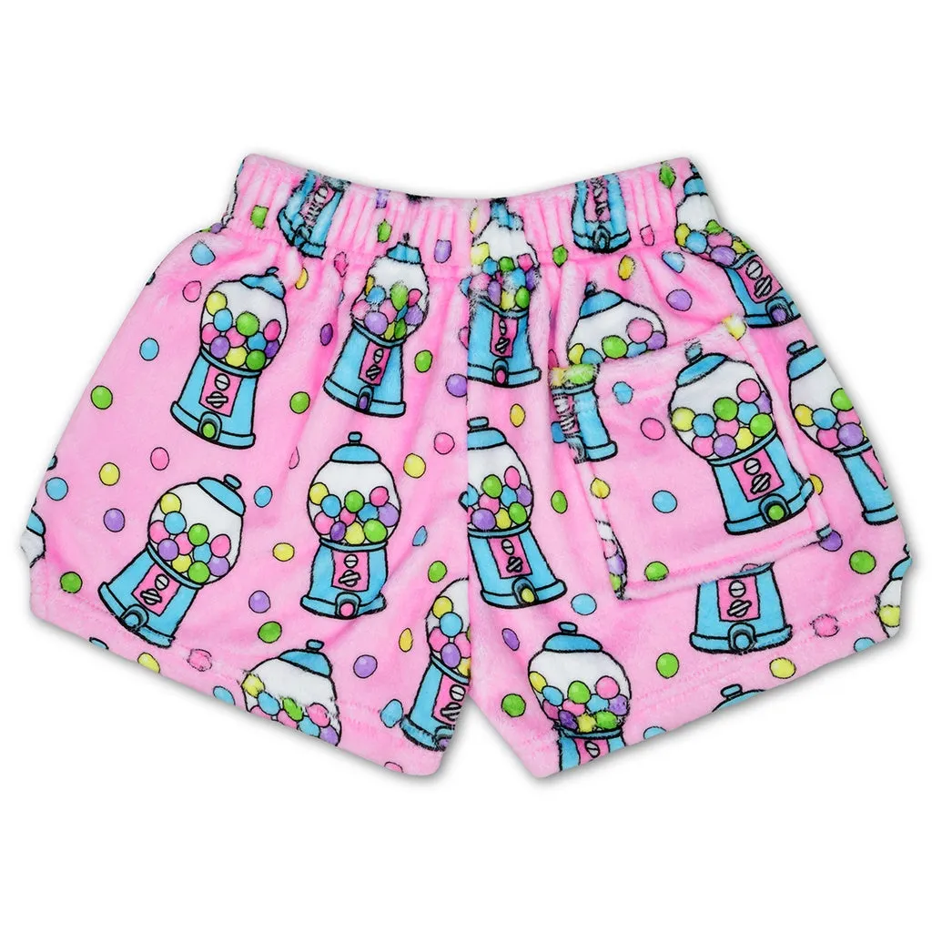 Iscream Bubblegum Fun Plush Shorts