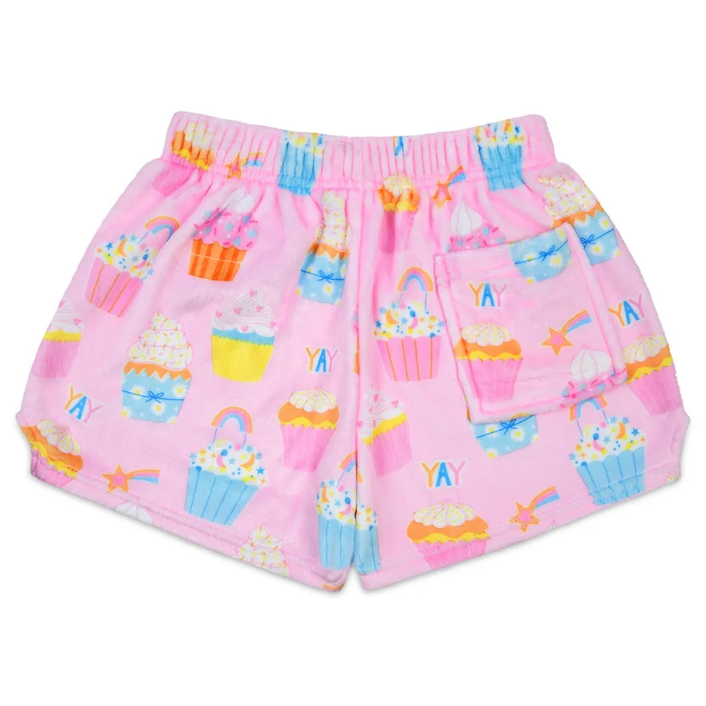 Iscream Cupcake Party Plush Shorts