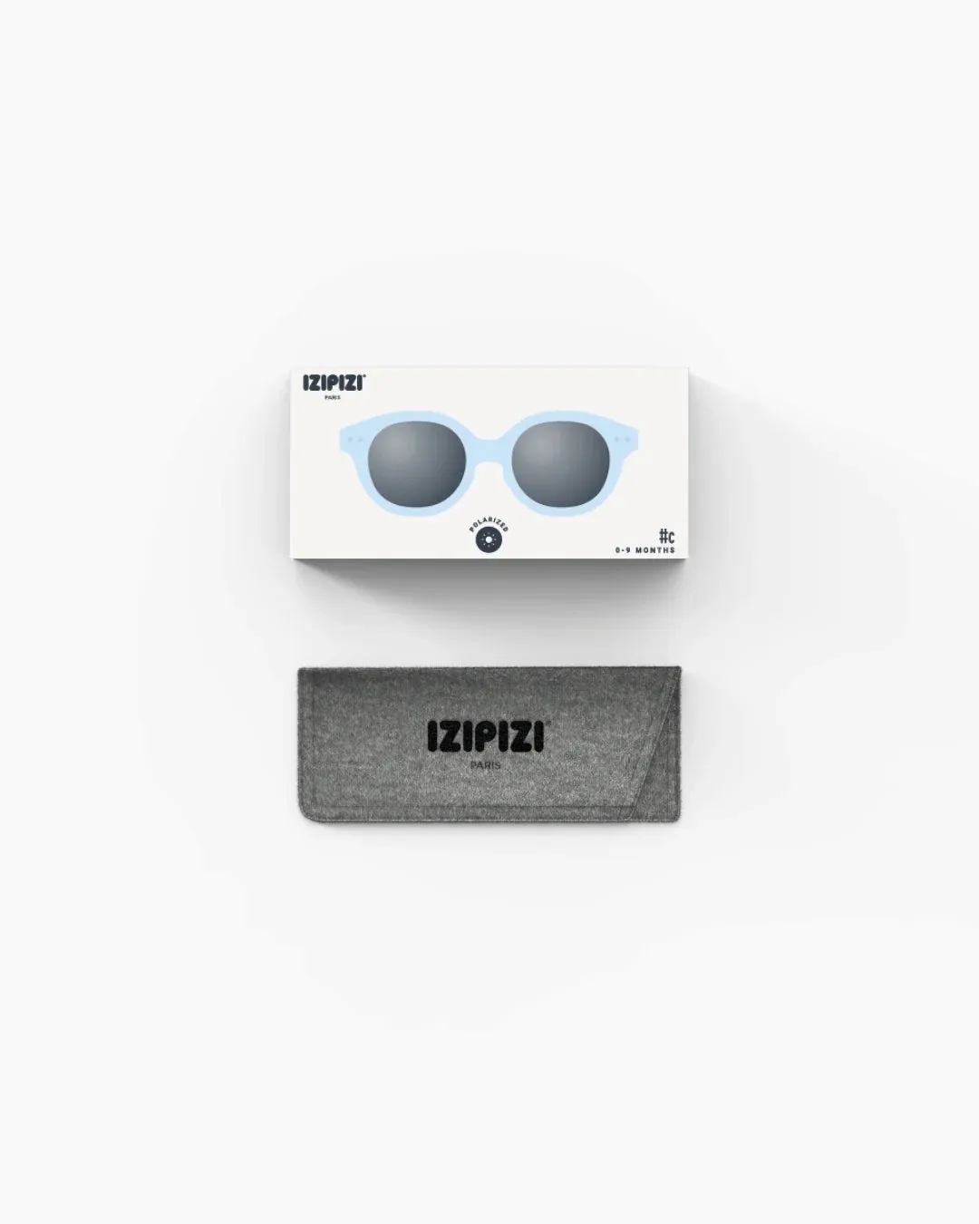 Izipizi Baby Sunglasses #C 0-9M | Polarized Sweet Blue