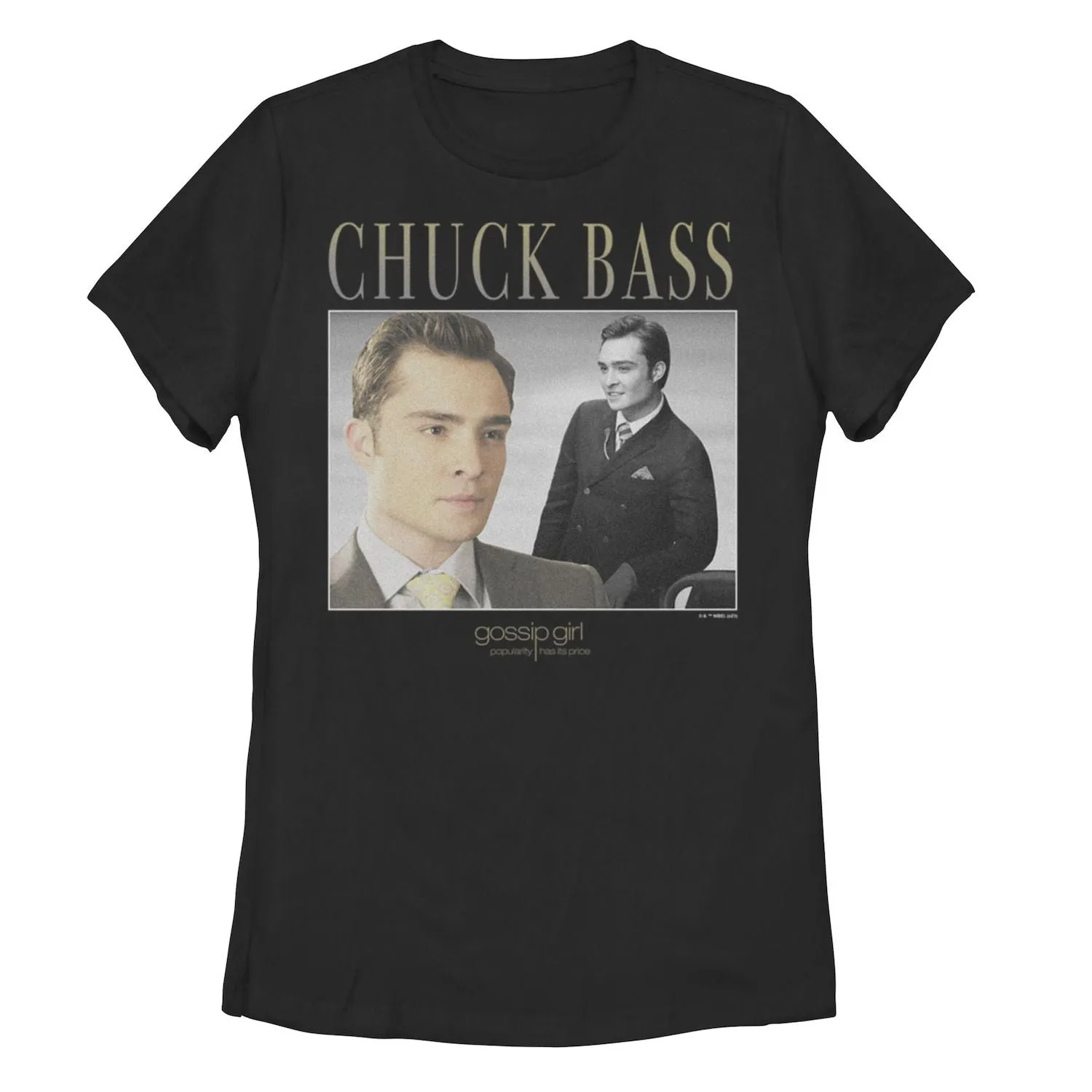 Junior Chuck Bass Gossip Girl T-Shirt Licensed Character