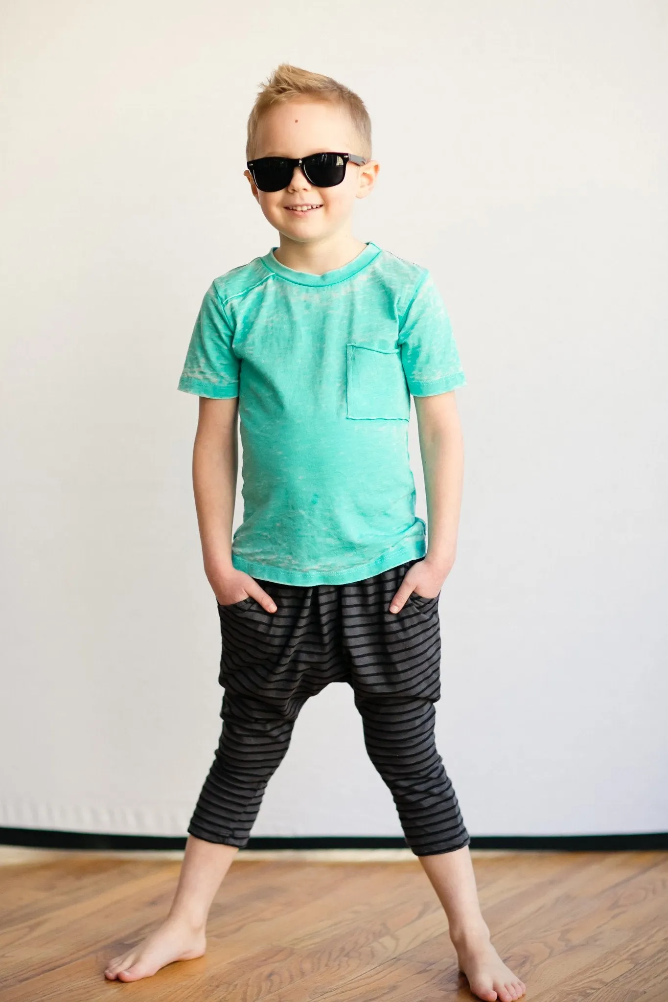 Kids Black Wayfarer Sunglasses