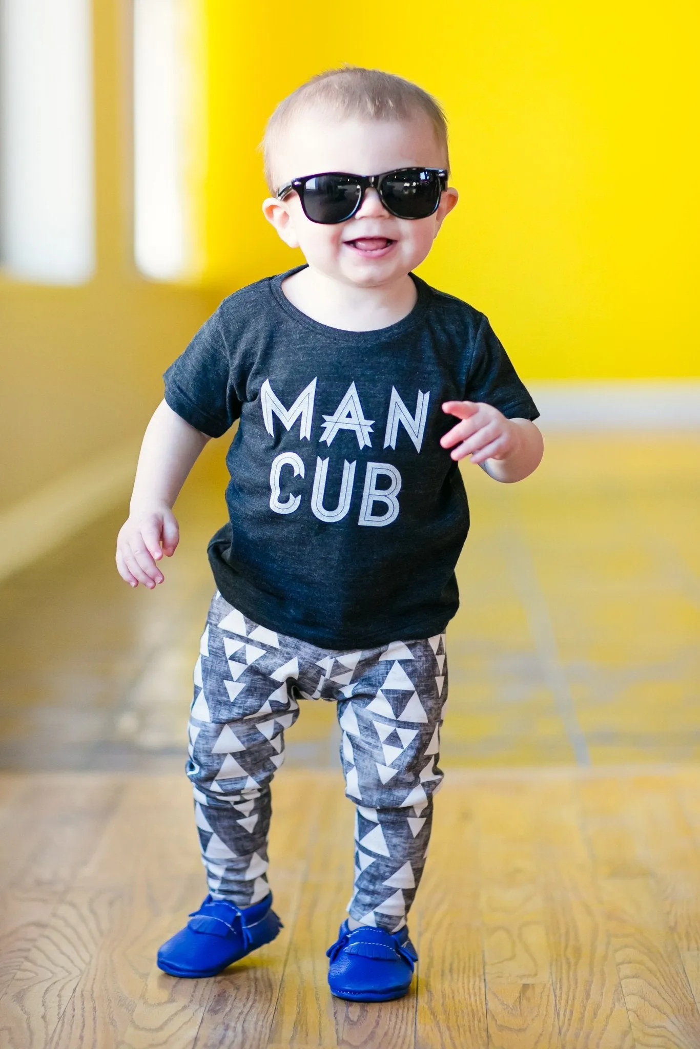 Kids Black Wayfarer Sunglasses