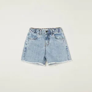 Kid's Cut-Off Denim Short