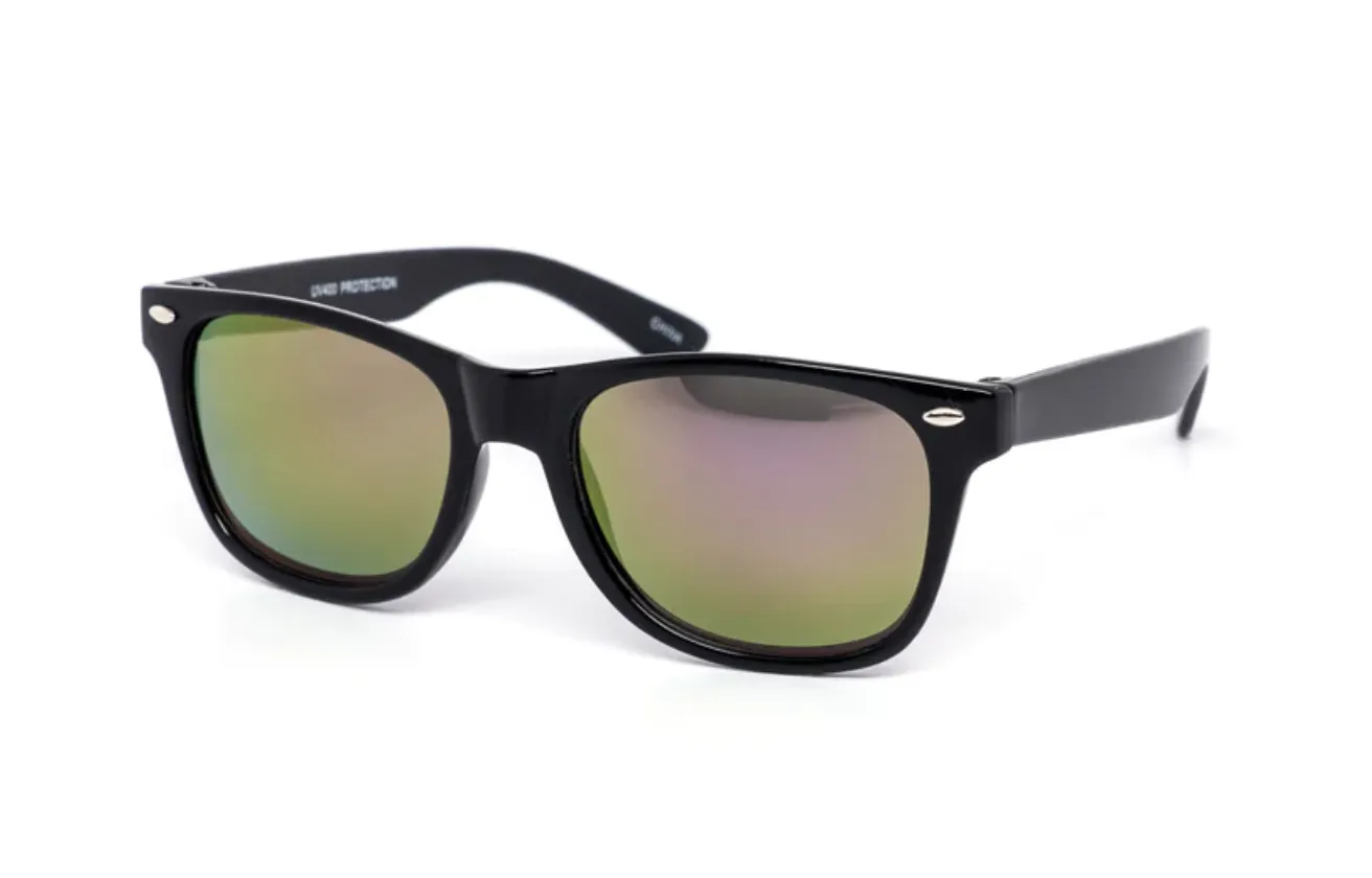 Kids Reflective Wayfarer Sunglasses - 4 Colors