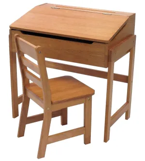 Kids Slanted Desk and Chair