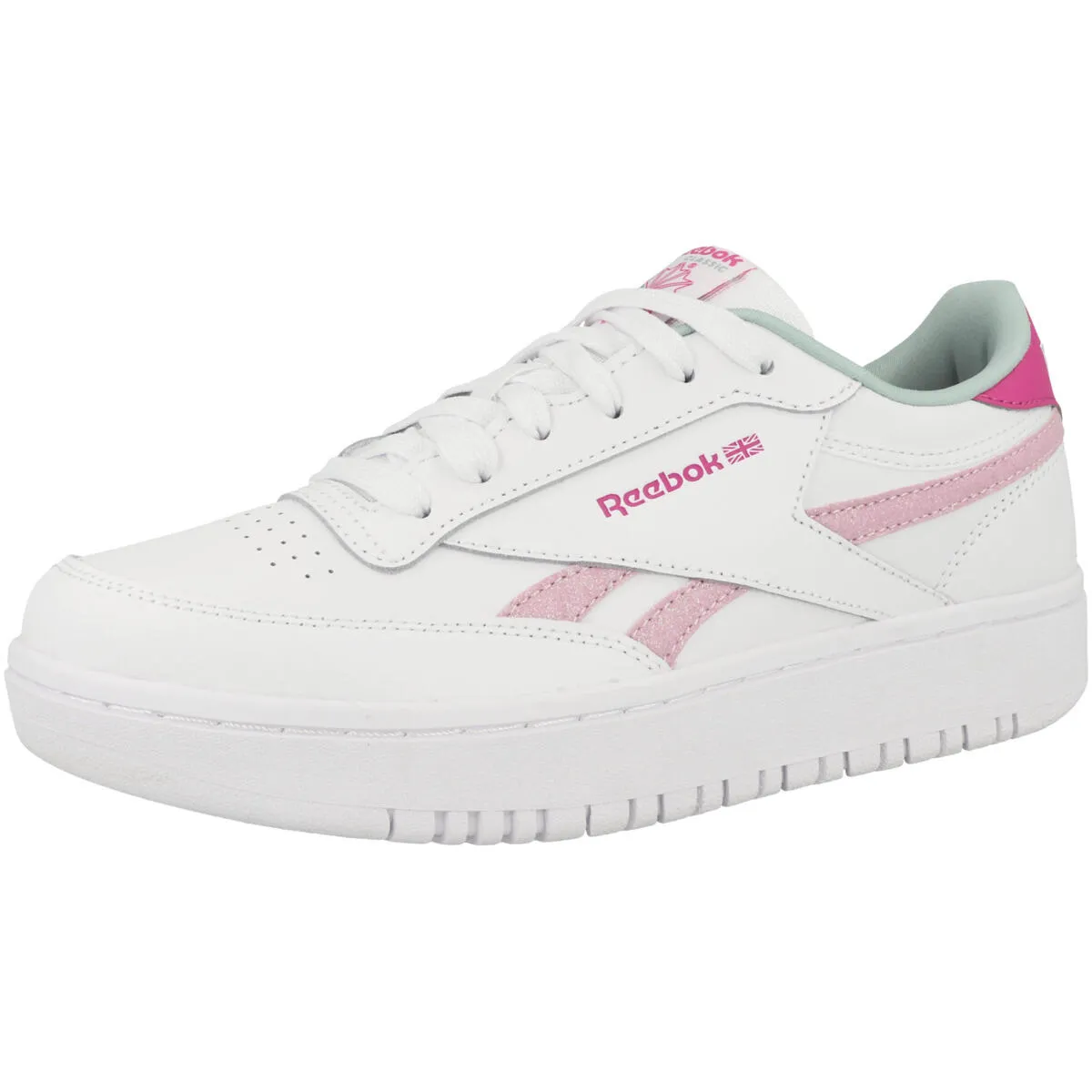 Low-top sneakers Club C Double for girls REEBOK, white