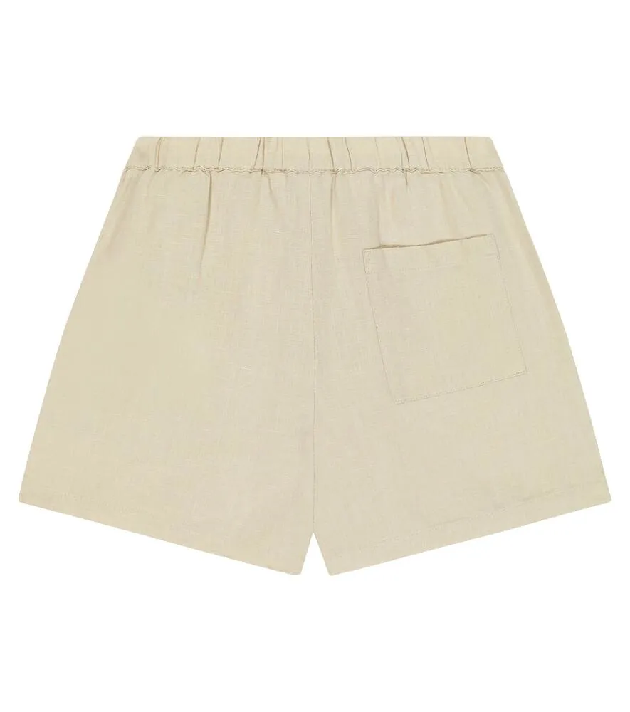 Madison linen and cotton Liewood shorts, beige