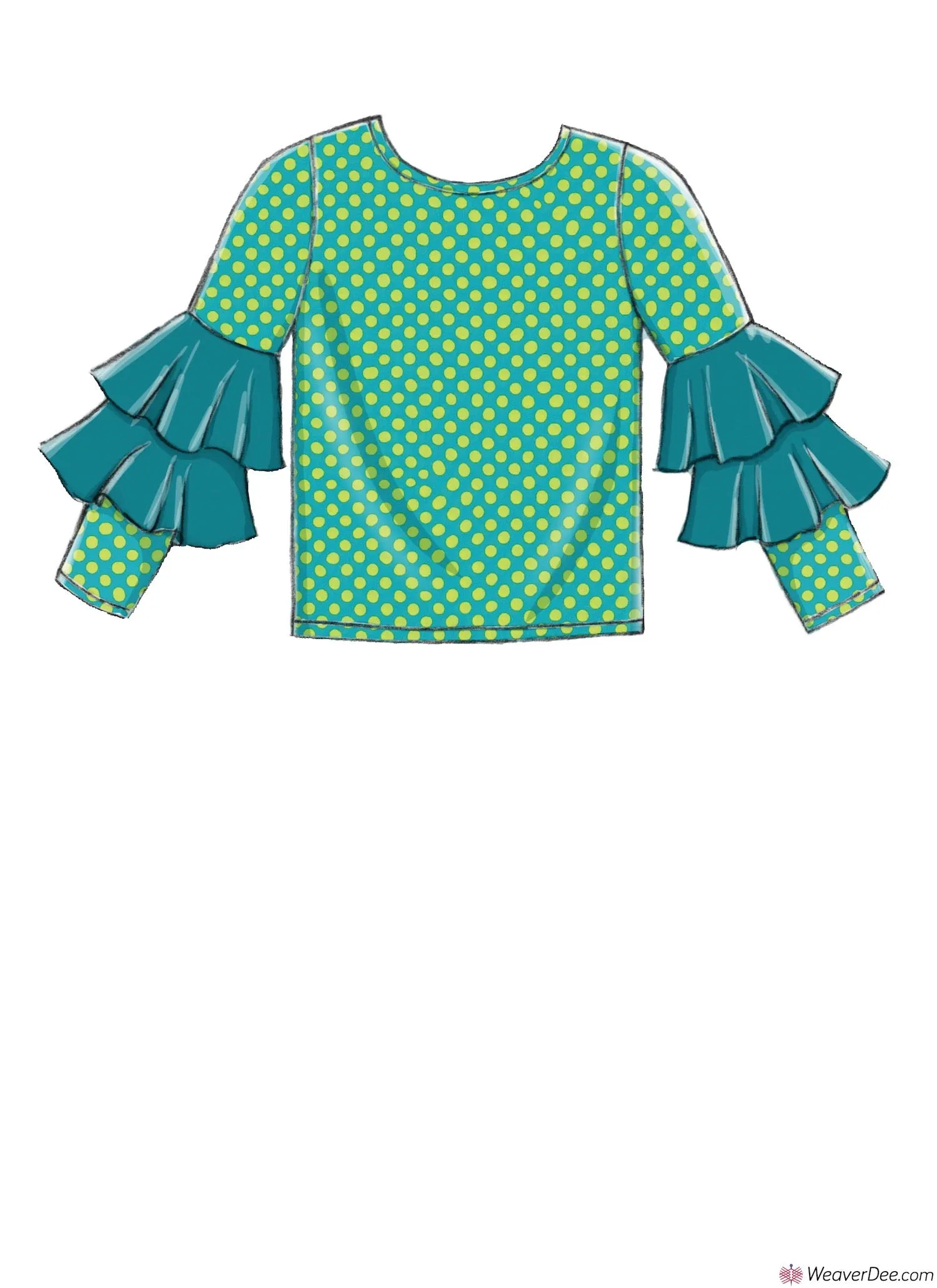 McCall's Pattern M7799 Children's/Girls' Tops