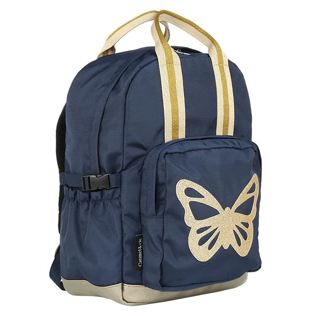 Medium Backpack - Blue Butterfly