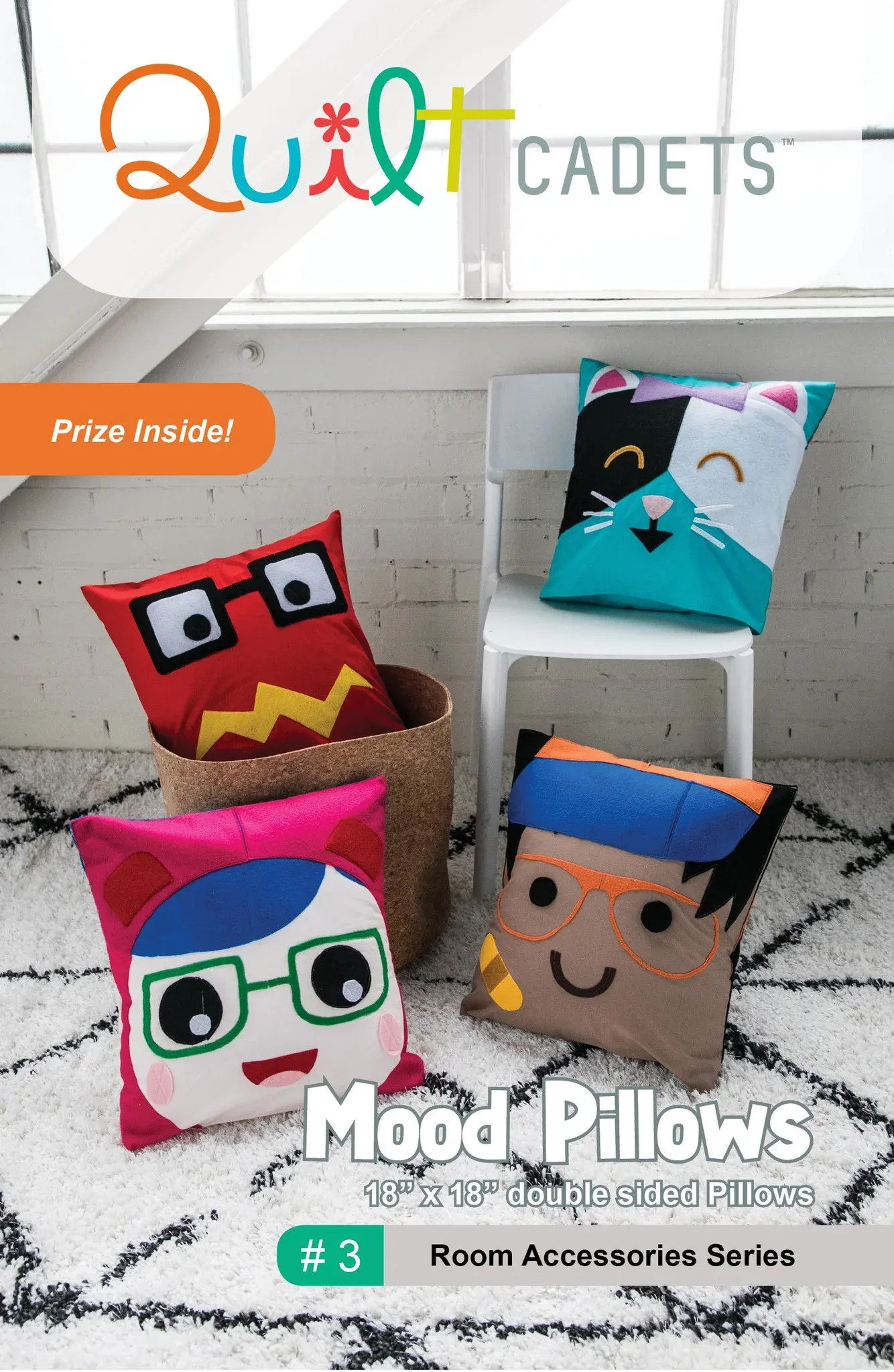 Mood Pillows Pattern from Quilt Cadets/Latifah Saafir