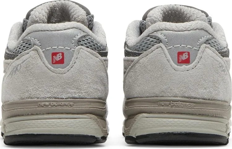 New Balance 990v3 Toddler 'Grey' sneakers, gray