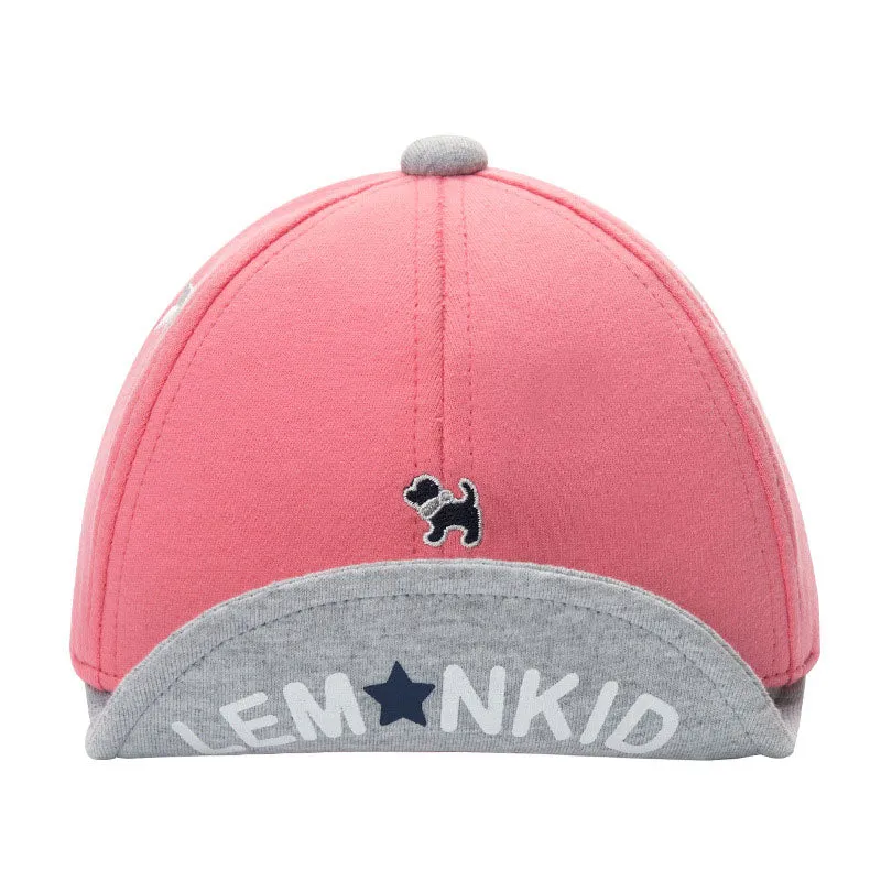 New Spring Fashionable Children's Soft Brim Personalized Peaked Hat Boys and Girls Flip-Brim Hat