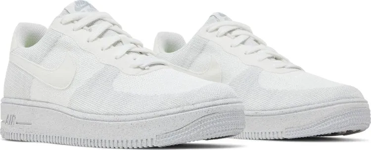 Nike Air Force 1 Crater Flyknit GS 'White Wolf Grey', White