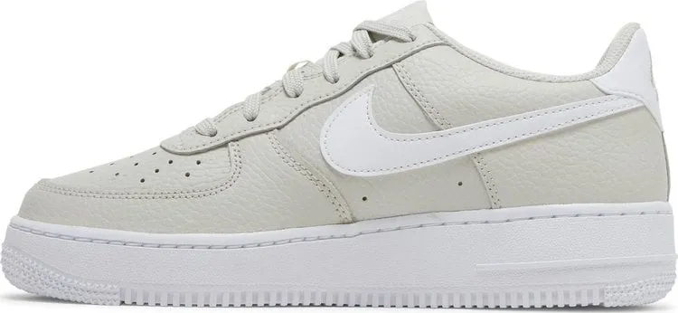 Nike Air Force 1 GS 'Light Bone' sneakers, white